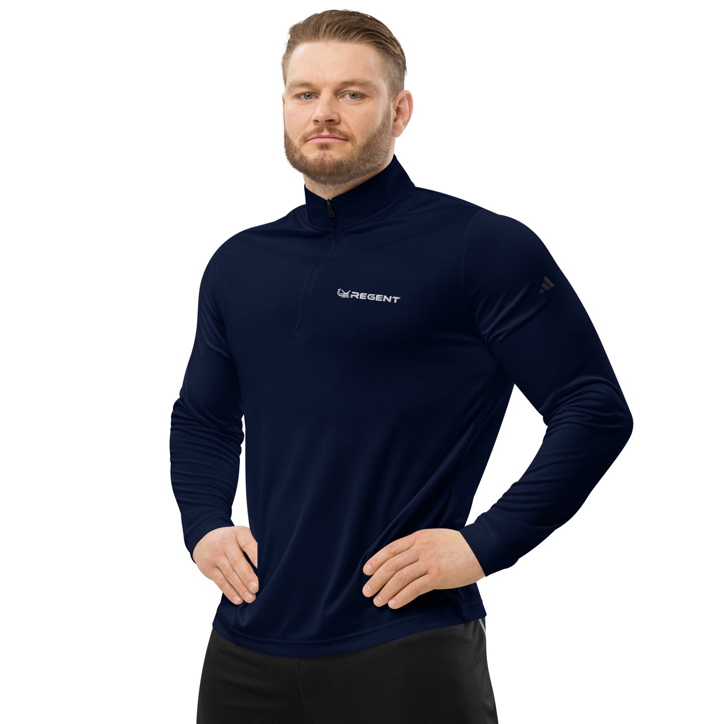 Adidas Navy Quarter Zip