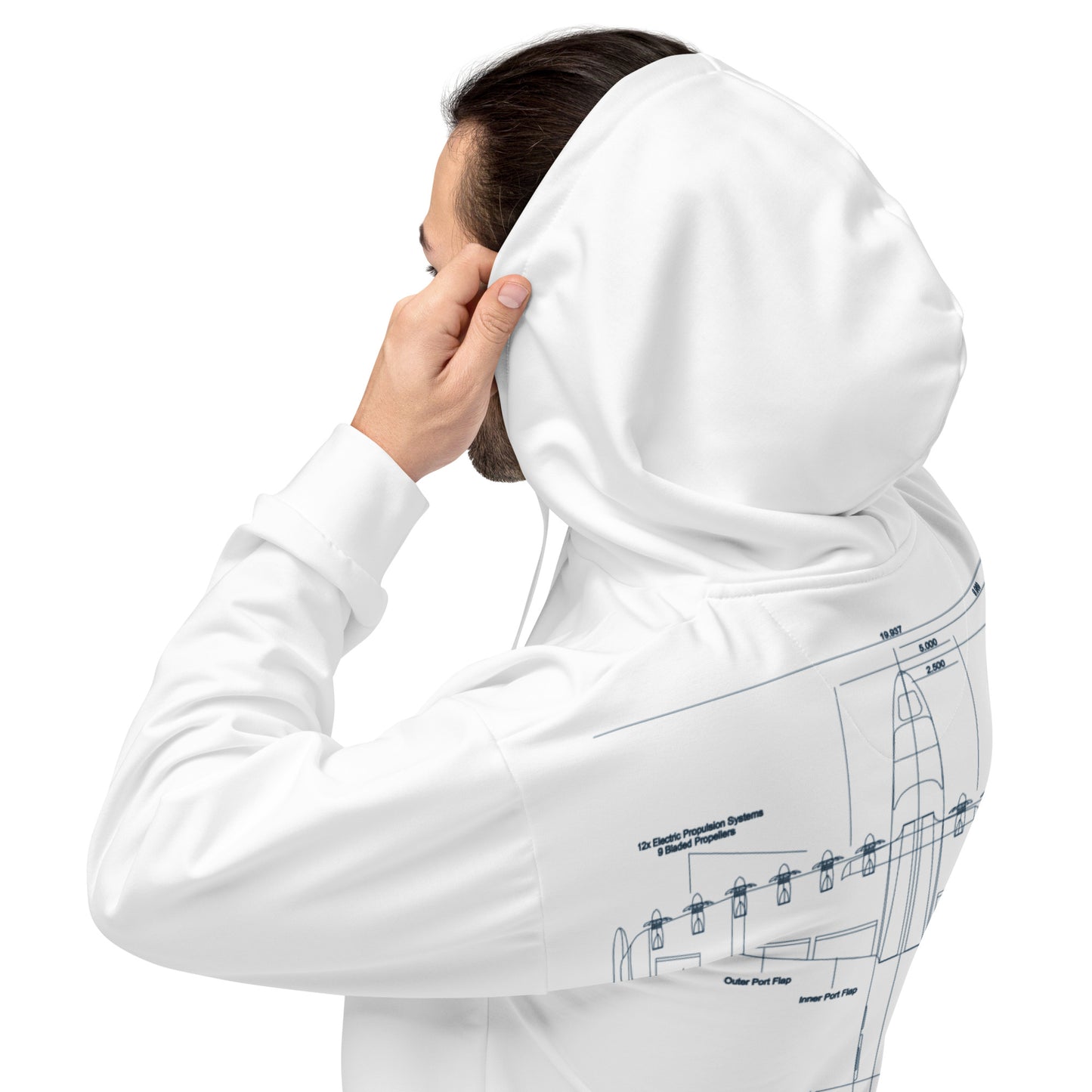Seaglider Blueprint Unisex Hoodie