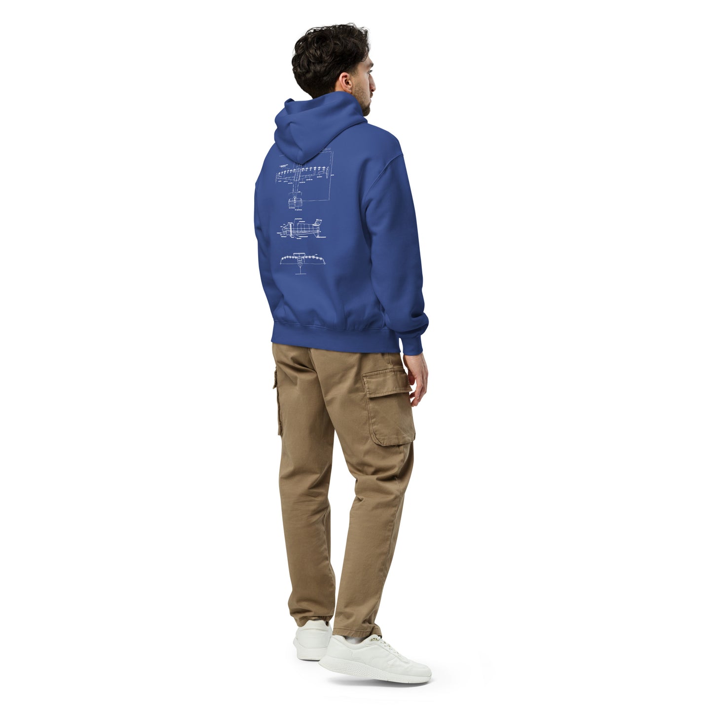 Blueprint Unisex Oversized Hoodie